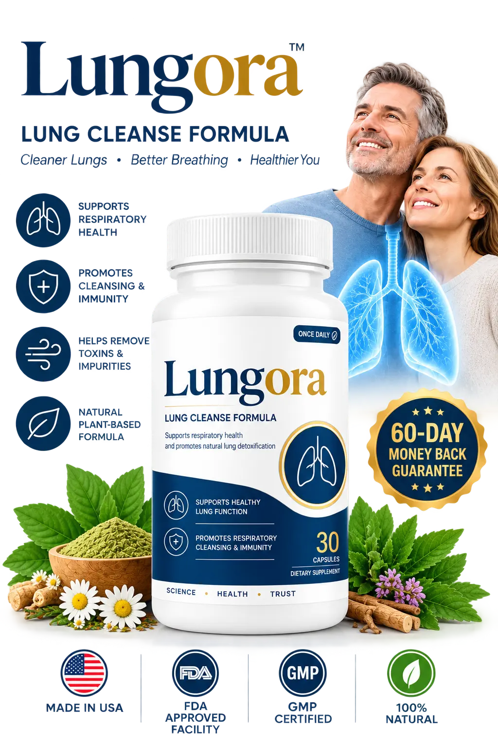 Lungora Respiratory Wellness Support